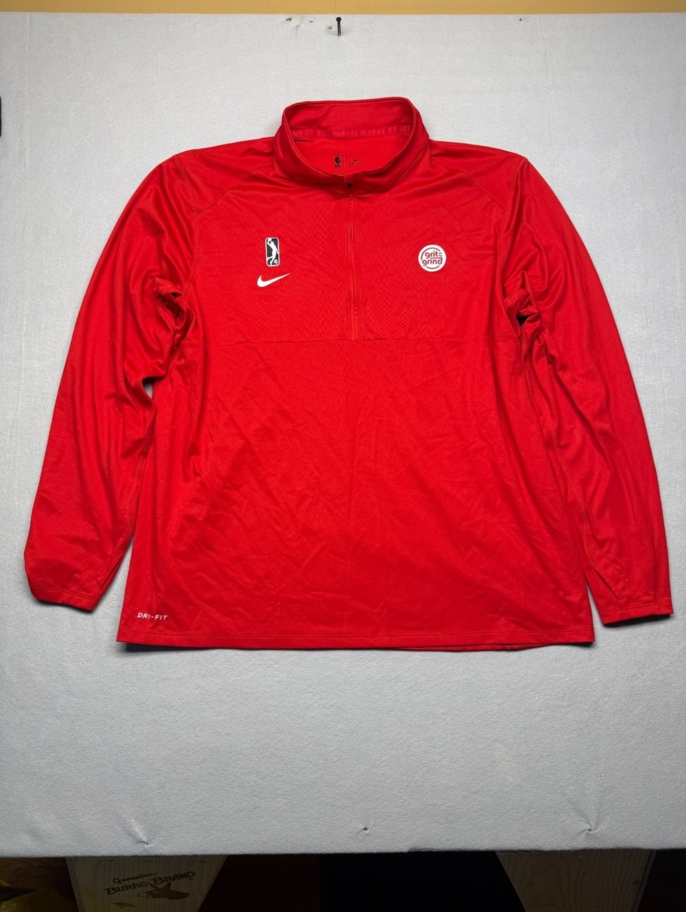 Nike NBA Grit and Grind Dri-FIT Pullover XXL Red Basketball
